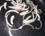 A picture of step 2 of Jollof Spaghetti.