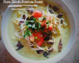 Foto langkah ke 9 dari resep Soto Paru Kuah Santan Susu.