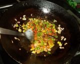 A picture of step 3 of Peanut poha.