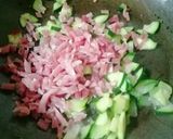 A picture of step 5 of 303 🍚Creamy Zucchini and Speck Risotto 🥓.