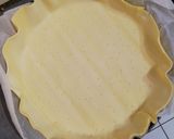 Une image de l'étape 1 de Quiche raclette et lardons.
