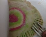 A picture of step 8 of Colourful chocolate coconut gujiya.