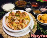 A picture of step 5 of Dahi Vada.