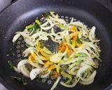 A picture of step 4 of Sprouts & Oats Poha.
