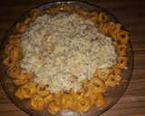 Foto del paso 7 de la receta: Capelettini con salsa de queso y salame