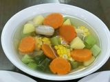Canh rau củ chay