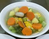 Hình bước làm 4 của món Canh rau củ chay