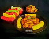 A picture of step 4 of Bhungla Lasaniya Batata Kathiyawadi Gujarati Cuisine.