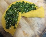 A picture of step 4 of Layered Methi Paratha.