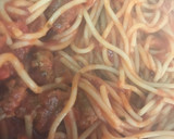 Foto del paso 4 de la receta: Espaguetis con carne de Kefta
