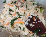 Foto langkah ke 5 dari resep Nasi Goreng Rainbow Sayuran.