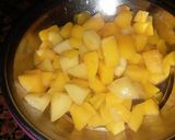 A picture of step 4 of Mango fruity  fresh n juicy.