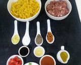 A picture of step 1 of Fusilli pasta.