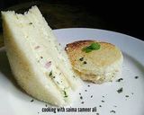 A picture of step 3 of Jhatpat Cold sandwich #ramadankitayari.