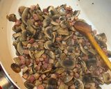 Rakott gombás spenótos tészta recept fázis 2 fotója