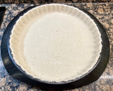 Foto del paso 4 de la receta: Pastel con nueces, pasas, manzanas y cabello de ángel