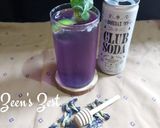 A picture of step 2 of Butterfly Pea flower Mojito.