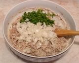 Egyszerű majonézes halkrém recept fázis 2 fotója