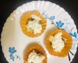 A picture of step 2 of Basket chaat.