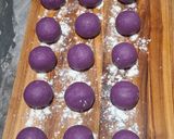 Foto langkah ke 4 dari resep Donat Ubi Ungu.