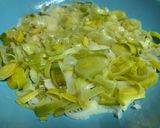 Foto del paso 1 de la receta Quiche de puerros sin nata