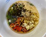 A picture of step 1 of Beef Sesame Sauce Noodles.