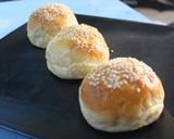 Foto langkah ke 12 dari resep Roti Burger Rumahan / burger bun.