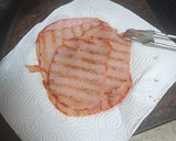 Foto del paso 2 de la receta: Super bocadillo de lomo adobado con verduras, queso y mayonesa