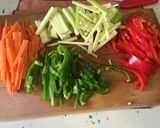 Foto del paso 3 de la receta Fideos chinos con verdura y pollo