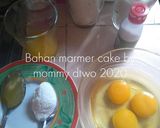 Foto langkah ke 1 dari resep Marmer cake 3 telor.