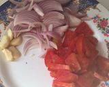 A picture of step 1 of Boni hoye Kali masoor ki daal.