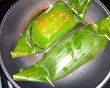 Foto langkah ke 6 dari resep Nasi bakar ayam jamur pedas.