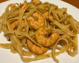 Foto del paso 6 de la receta: Tagliatelle con langostinos y pistachos🦐
