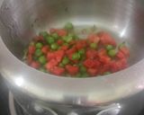 A picture of step 3 of Matar Gajar Khichdi/ Winter Special Moong Dal Khichdi/ Veggies Moong Dal Khichdi.