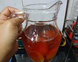 Hình bước làm 5 của món Vải ngâm đường phèn ‐ trà vải