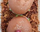 A picture of step 8 of Desi Burger.