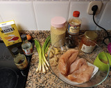 Foto del paso 1 de la receta: Albóndigas de pollo teriyaki en airfryer