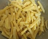 A picture of step 2 of Masala chips#kidsrecipecontest#jikonichallenge.