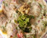 A picture of step 3 of Mix Veg Barley Flour Chilla.