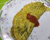 Foto langkah ke 3 dari resep Veggie Omelette.
