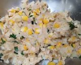 A picture of step 1 of Corn Cutlets.