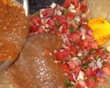 A picture of step 6 of Mexican Salsa with nachos.