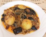 A picture of step 6 of Aloo baingan ki Bhaji.
