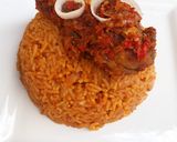 A picture of step 7 of Nigerian Party Jollof Rice.