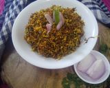 A picture of step 5 of Spicy mataki sabzi.