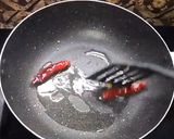 A picture of step 3 of Punjabi style bhindi masala.