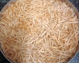 A picture of step 1 of Suran Bhajiya & Spicy Peanut - Coriander Yoghurt Dip (Vrat Special).