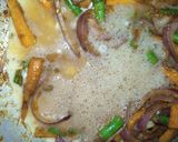 A picture of step 2 of Sultan chips.