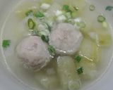 大黃瓜貢丸湯的食譜步驟4照片