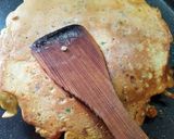 A picture of step 6 of Stuffed bread omelette without egg.